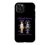 Custodia per iPhone 11 Pro What You See What I Feel Skeleton Fibromyalgia Awareness