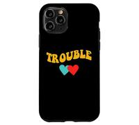 Custodia per iPhone 11 Pro where i go trouble follows couple