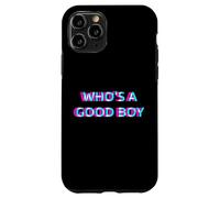 Custodia per iPhone 11 Pro Who's A Good Boy Baby Alternative 2000s Aesthetic Graphic