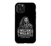 Custodia per iPhone 11 Pro William Wallace Guardiano della Scozia 1270-1305 xilografia