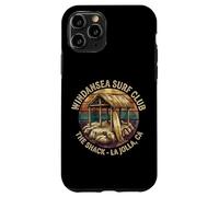 Custodia per iPhone 11 Pro Windansea Surf Club The Shack La Jolla CA Surf vintage