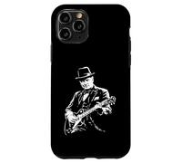 Custodia per iPhone 11 Pro Winston Churchill Suonare Chitarra Design