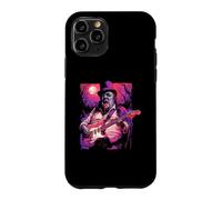 Custodia per iPhone 11 Pro Winston Churchill Vampire Suonare Chitarra British Music Band