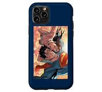 Custodia per iPhone 11 Pro Wonder Woman and Superman Flying Selfie