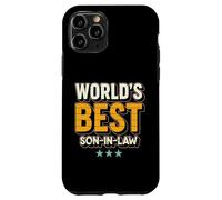 Custodia per iPhone 11 Pro World’s Best Son-in-Law Ever Retro Grunge Reunion Outfit