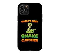 Custodia per iPhone 11 Pro Worlds Best Snake Catcher Snake Hunter Pit Viper Snake Lover