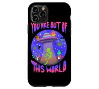 Custodia per iPhone 11 Pro You Are Cosmic Alien UFO Graphic Design