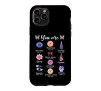 Custodia per iPhone 11 Pro You Are Flower Beautiful Christian Religious Bible Verse