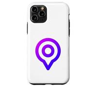 Custodia per iPhone 11 Pro You Are Here GPS Pin Posizione di viaggio