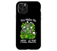 Custodia per iPhone 11 Pro You Make Me Feel Alive Plant Lover Scheletro Giardiniere gotico