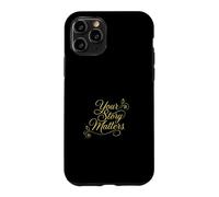 Custodia per iPhone 11 Pro Your Story Matters Diario motivazionale sulla salute mentale