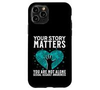 Custodia per iPhone 11 Pro Your Story Matters Support Sexual Assault Awareness Gifts