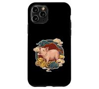 Custodia per iPhone 11 Pro Zodiaco Cinese Lucky Pig