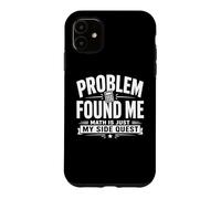 Custodia per iPhone 11 Problem Found Me Funny Math Solver Grafica