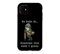 Custodia per iPhone 11 Procrastinare Frog Baker qualche volta questa settimana