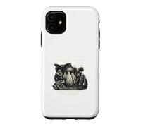 Custodia per iPhone 11 Proteggi i nostri parchi nazionali Funny Ghost Camping Vintage