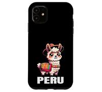 Custodia per iPhone 11 Proud Peruvian Llama Parade: Cultural Peru Pride Souvenir