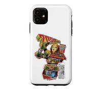 Custodia per iPhone 11 Psi-Giudice Anderson 2000 dC Comic Retro