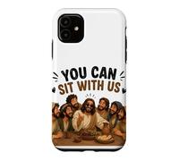 Custodia per iPhone 11 Puoi sederti con noi Gesù e dodici apostoli Comfort Color