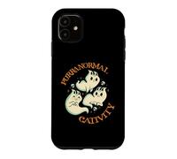 Custodia per iPhone 11 Purranormal Cativity Funny Halloween Costume Ghost Cats Gift