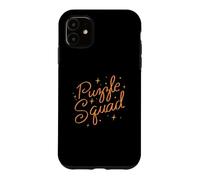 Custodia per iPhone 11 Puzzle Squad Jigsaw Hobby Puzzling