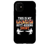 Custodia per iPhone 11 Questo è il mio calcio di combattimento contro il cancro