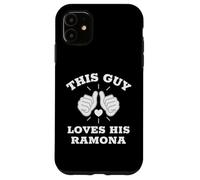 Custodia per iPhone 11 Questo ragazzo ama il suo Ramona