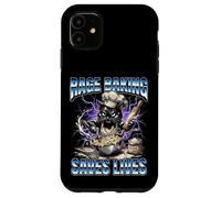 Custodia per iPhone 11 Rage Baking salva vite divertente gatto arrabbiato casa panettieri