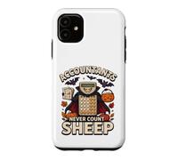 Custodia per iPhone 11 Ragionieri Non Contare Le Pecore Divertente Ragioniere Di Halloween