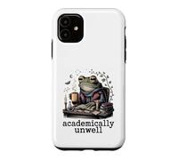 Custodia per iPhone 11 Rana accademicamente malato studio nerd