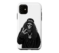 Custodia per iPhone 11 Rapper della West Coast Sasquatch Urban Street Style Bigfoot