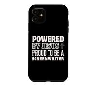 Custodia per iPhone 11 Realizzato da Jesus Orgoglioso di essere lo sceneggiatore Christian
