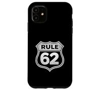 Custodia per iPhone 11 Regola 62 - Anniversario sobrio della sobrietà AA NA