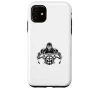 Custodia per iPhone 11 Release The Beast, Sollevatore pesi Palestra Uomo forte Body Builder
