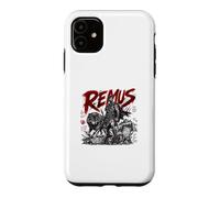 Custodia per iPhone 11 Remus Guerriero Con Lupo Duo Fratres Una Urbs