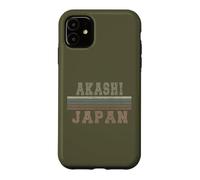 Custodia per iPhone 11 Retro Akashi Giappone