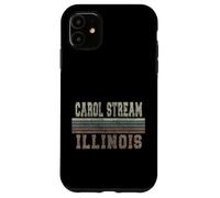 Custodia per iPhone 11 Retrò Carol Stream Illinois