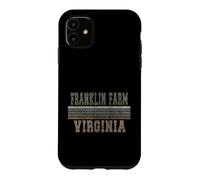 Custodia per iPhone 11 Retrò Franklin Farm Virginia