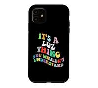 Custodia per iPhone 11 Retro Groovy è una cosa Luz che non capiresti
