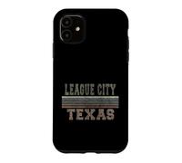 Custodia per iPhone 11 Retro League City Texas
