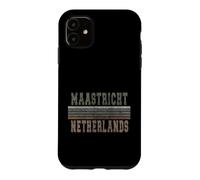 Custodia per iPhone 11 Retro Maastricht Paesi Bassi