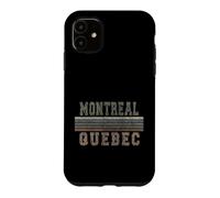 Custodia per iPhone 11 Retrò Montréal Quebec Canada