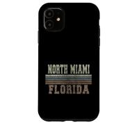 Custodia per iPhone 11 Retrò North Miami Florida