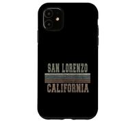 Custodia per iPhone 11 Retrò San Lorenzo California
