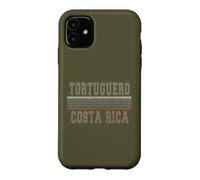 Custodia per iPhone 11 Retro Tortuguero Costa Rica