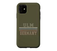 Custodia per iPhone 11 Retro Ulm Germania