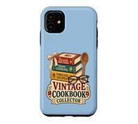 Custodia per iPhone 11 Ricette preferite del collezionista di libri di cucina vintage