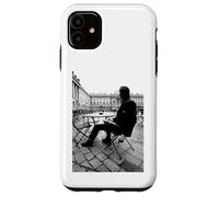 Custodia per iPhone 11 Richard Hawley in piedi al bordo del cielo di Andy Willsher