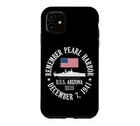 Custodia per iPhone 11 Ricorda Pearl Harbor 7 dicembre 1941 U.S.S. Arizona BB39