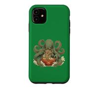 Custodia per iPhone 11 Rilasciare il Ramen Eldritch Noodle Monster Art